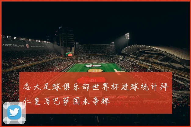 各大足球俱乐部世界杯进球统计拜仁皇马巴萨国米争辉